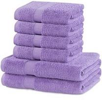 DecoKing Marina Towel Set 6pcs Lilac