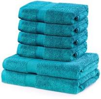 DecoKing Marina Towel Set 6pcs Turquoise