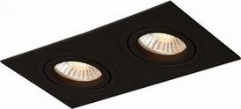 Light Prestige Metis 2 Ceiling Lamp 2x50W GU10 Black