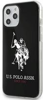 U.S Polo "USHCP12MTPUHRBK Big Horse Cover iPhone 12 / 12 Pro" Black