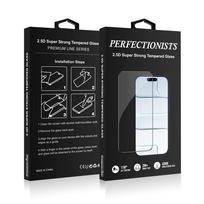 iphone 14 pro ekranas - LCD apsauginis stikliukas Perfectionists 2.5D Super Strong Tempered Glass Apple iPhone 14 Pro juodas - 1 nuotrauka