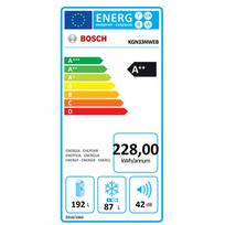 ermitazas saldytuvai - Bosch KGN33NWEB - 5 nuotrauka