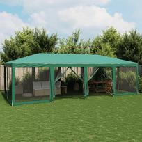 Proginė palapinė vidaXL 8x4 m, žalia (Green)