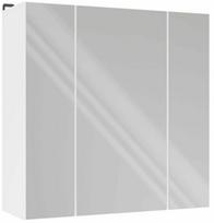 vibro - Pakabinama vonios spintelė Topeshop POLA 3L su veidrodžiu, balta (White) - 1 nuotrauka