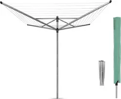 skalbiniu dziovykles - Brabantia Lift-O-Matic 60 m (Pilkas - Grey) - 1 nuotrauka