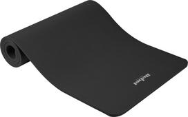 gimnastikos matas - REBEL ACTIVE Gimnastikos kilimėlis jogai, pilatesui, fitnesui, juodas (Black), 183x61cm, TPE 6mm - 1 nuotrauka