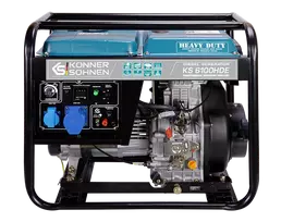 dyzelinis generatorius - KÖNNER & SÖHNEN KS 6100HDE, 5500W (EURO V) - 1 nuotrauka