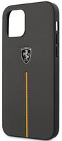 Ferrari "Off Track Silicone Case iPhone 12 / 12 Pro" Dark Grey