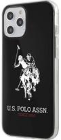 telefonas iphone pro max 12 - U.S Polo "Big Horse Cover iPhone 12 Pro Max" Black - 1 nuotrauka