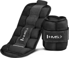 riesu ir koju svoriai - HMS ONK05 Reguliuojami svoriai ant kojų/rankų 2x2.5kg - 1 nuotrauka