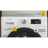 9 kg skalbimo masina - Whirlpool FFB 9479 BV EE - 4 nuotrauka