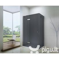Dušo kabina Mexen Roma 80x70,80,90,100,110,120 cm, grey
