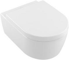 Pakabinamas unitazas Villeroy & Boch Avento 5656HR01, su dangčiu, 370x530 mm