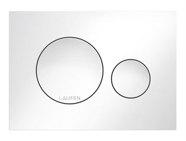 nuleidimo mechanizmo mygtukas - Laufen nuleidimo mygtukas Laufen Ineo Moon, baltas (White) - 1 nuotrauka