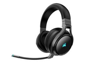 corsair ausines - Corsair Virtuoso BT Black (Juodos) - 8 nuotrauka