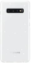 telefonas samsung s10 - Samsung "LED Cover Galaxy S10+ (EF-KG975CWEGWW)" White - 1 nuotrauka