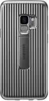 mobilieji telefonai samsung - Samsung Galaxy S9 Protective Standing Cover Silver (EF-RG960CSE) - 1 nuotrauka
