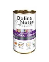 Dolina Noteci Premium Junior su triušių kepenėlėmis 400 g