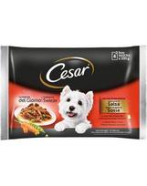 CESAR Výběr chutí v omáčce 52x100g