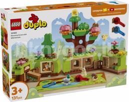lego gyvuni - LEGO DUPLO Atradimų miškas su laukiniais gyvūnais 10480 - 1 nuotrauka