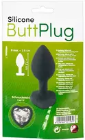 You2Toys Silicone Butt Plug - Juodas (Black)