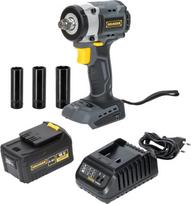 akumuliatorinis suktuvas - Grunder CW-B0A18, 18 V, 4,0 Ah - 1 nuotrauka