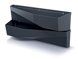 Prosperplast Cascade IO3W800-S433, balkoninis vazonas, antracito spalvos (Anthracite)