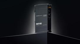 routeris ethernet - Teltonika RUT140 Ethernet Router Juodas (Black) - 1 nuotrauka