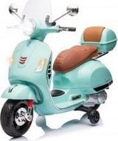 elektromobiliai vaikams super - Milly Mally Vaikiškas elektrinis motoroleris Vespa GTS Super, mėtinė (Mint) - 1 nuotrauka
