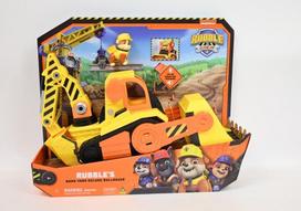 buldozeris - Spin Master Rubble & Crew Deluxe Rubble Vehicle, geltona (Yellow), 6068074 - 1 nuotrauka