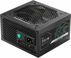 psu 700w - GameMax VP 700S 700W Bronze Non-Modular Juodas (Black) - 1 nuotrauka