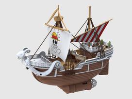 model rc - REVELL ONE PIECE RC laivas Going Merry, ruda (Brown) - 1 nuotrauka