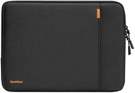 laptopas - Tomtoc Defender-A13 Nešiojamojo kompiuterio dėklas 15" Juodas (Black) - 1 nuotrauka