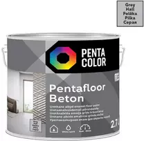 Grindų dažai Pentacolor Pentafloor Beton, pilki (Grey), 2.7 l