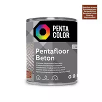 Grindų dažai Pentacolor Pentafloor Beton, raudonai rudi (Red Brown), 0.9 l