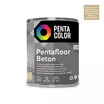 Grindų dažai Pentacolor Pentafloor Beton, geltonai rudi (Yellow-brown), 0.9 l