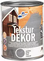 Medienos impregnantas Rilak Teksturdekor, tamsiai pilka (Dark Gray), 0.9 l