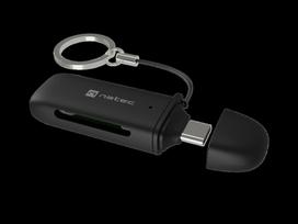 korteliu skaitytuvas - Natec SCARAB C NCZ-2365 kortelių skaitytuvas USB-C 3.2 Gen 1 - 1 nuotrauka