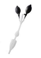 XR Brands CleanStream Silikoninė dviguba klizma 35cm