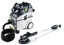 slifuoklis dulkiu - Festool PLANEX LHS-E 225/CTL 36-Set - 1 nuotrauka