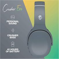 skullcandy crusher ausines - Skullcandy Crusher Evo Chill Grey (Pilkos) - 2 nuotrauka