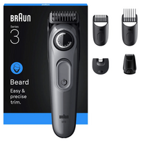 braun barzdaskute series 3 - Braun Series 3 BT3560 pilka (Grey) - 1 nuotrauka