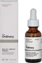 alavijai aloe - The Ordinary Aloe 2% + NAG 2% Solution veido serumas 30 ml - 1 nuotrauka