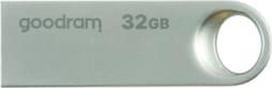 usb atmintukai 32gb - Goodram UNO3 32GB Sidabrinė (Silver) - 1 nuotrauka