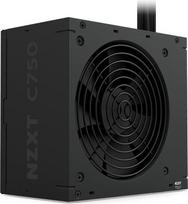 750w atx 3 - NZXT C750 750W 80+ Bronze ATX 3.1 Juodas (Black) - 1 nuotrauka