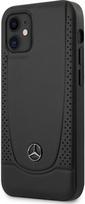 Mercedes-Benz "MEHCP12SARMBK Leather Urban Cover iPhone 12 Mini" Black