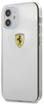 Ferrari "ESTRHCP12STR Protect Silicone Case iPhone 12 Mini" Transparent