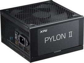 atx psu - ADATA XPG Pylon II 650W Juodas (Black) - 1 nuotrauka
