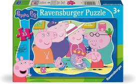 Ravensburger dėlionė Peppa Pig 12004185, 35 vnt.