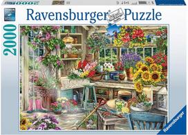 puzzle 2000 - Ravensburger dėlionė Gardeners Paradise 139965, 2000 vnt. - 1 nuotrauka